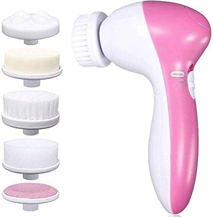 5-in-1 Beauty Care Massager – Ultimate Skin Cleansing and Facial Massage System