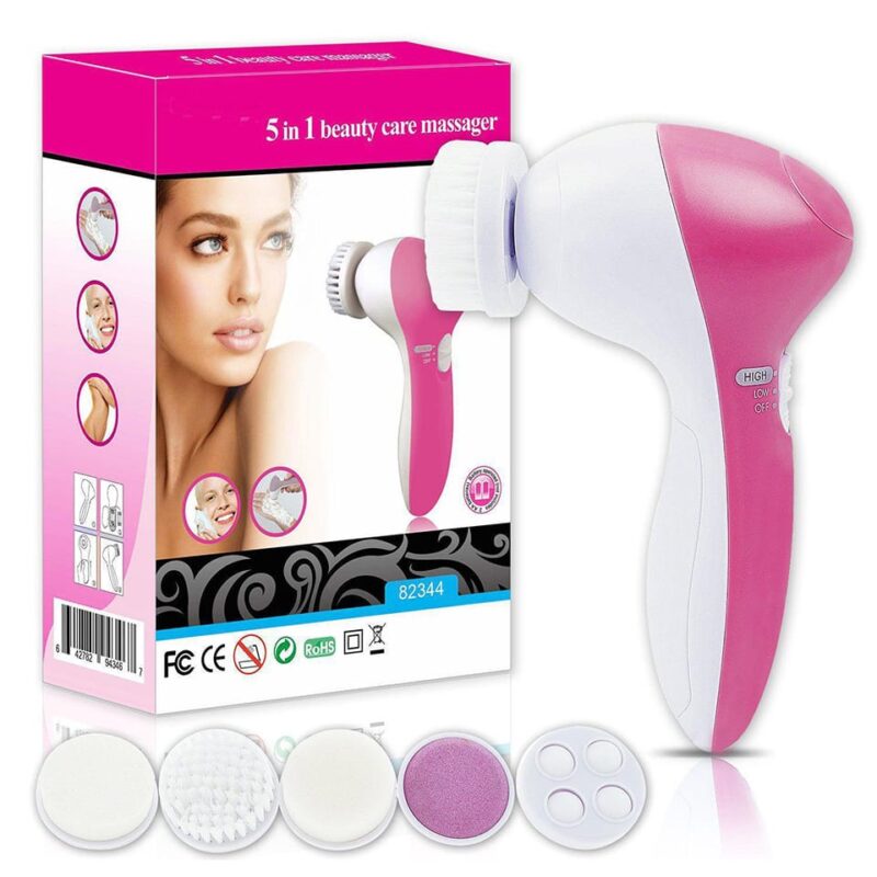 5-in-1 Beauty Care Massager – Ultimate Skin Cleansing and Facial Massage System