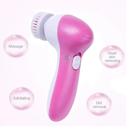 5-in-1 Beauty Care Massager – Ultimate Skin Cleansing and Facial Massage System