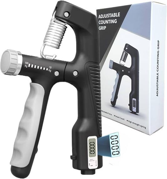 Adjustable Counting Grip Strengthener – Build Strength and Track Progress