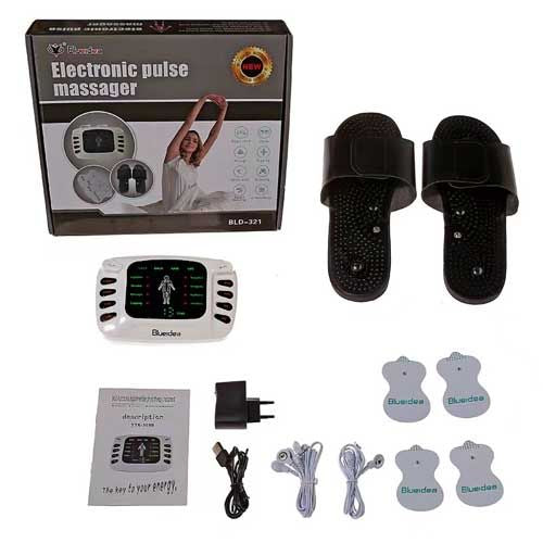 Blueidea Electronic Pulse Massager (Model BLD-321) – for Body Slimming, Relaxation & Pain Relief