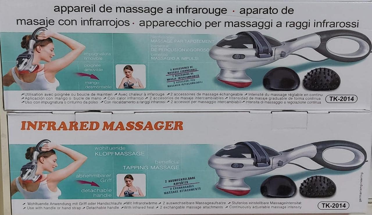 Infrared Massager – Versatile Deep Tissue & Heat Therapy for Pain Relief and Relaxation