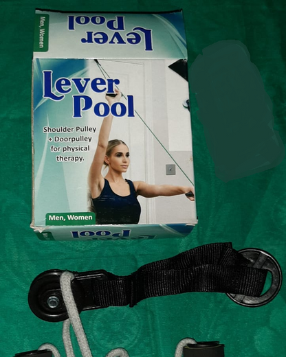 Lever Pool Shoulder Pulley + Door Pulley for Physical Therapy