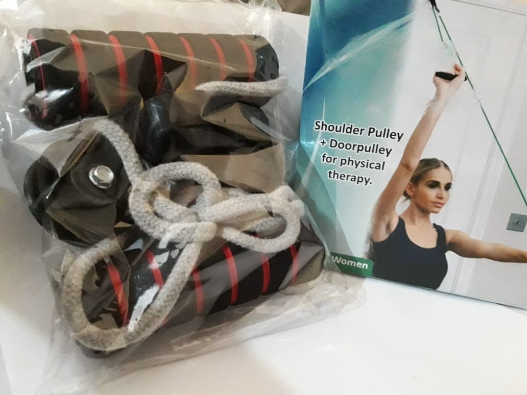 Lever Pool Shoulder Pulley + Door Pulley for Physical Therapy