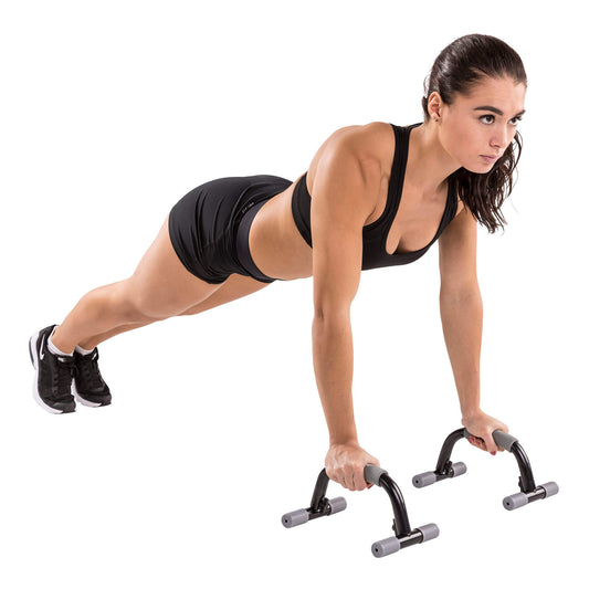 LiveUp Chrome Push-Up Bars