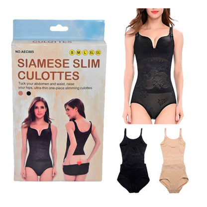 Siamese Slim Culottes Shapewear – Slimming Bodysuit for Waist, Hips, and Buttocks